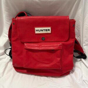 Red Target Hunter backpack leather